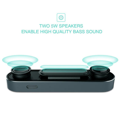 Bluetooth Speaker Stereo Super Bass Wireless Speaker AUX Portable Sound Box for iPhone Smartphone Tablet
