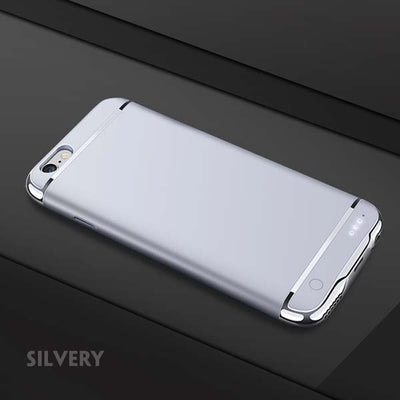 LUXURY iPHONE CASE  WIRELESS POWER BANK - 241% OF EXTRA BATTERY LIFE