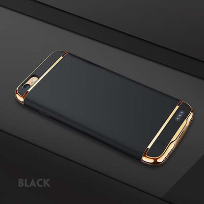 LUXURY iPHONE CASE  WIRELESS POWER BANK - 241% OF EXTRA BATTERY LIFE