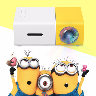 PORTABLE PROJECTOR - MOVIE THEATER ON THE GO
