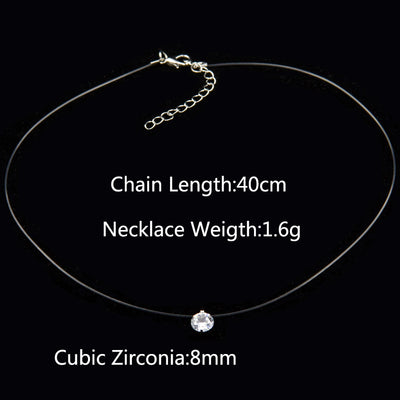 INVISIBLE CHAIN NECKLACE