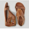 SOFT LEATHER GLADIATOR SANDALS