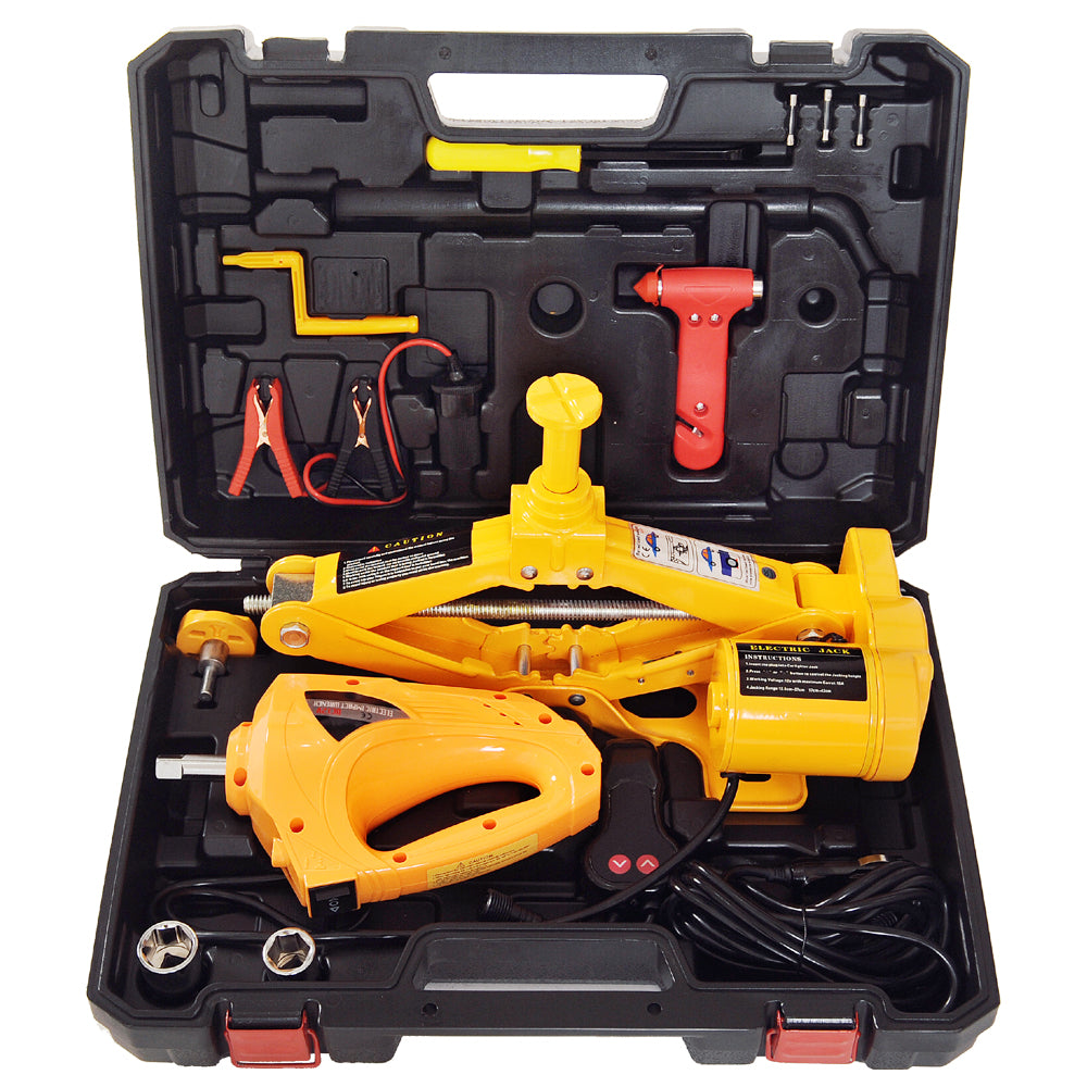 ELECTRIC 12V CAR JACK AND WRENCH - LIFE SAVER
