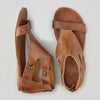 SOFT LEATHER GLADIATOR SANDALS