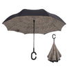 REVERSE UMBRELLA - WINDPROOF DOUBLE LAYER FOLDING UMBRELLA