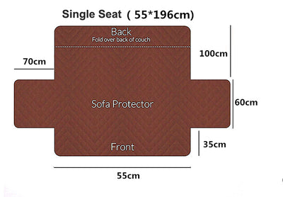 ULTIMATE WATERPROOF SOFA FURNITURE COVER.