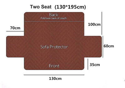 ULTIMATE WATERPROOF SOFA FURNITURE COVER.