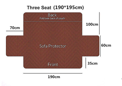 ULTIMATE WATERPROOF SOFA FURNITURE COVER.