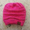 Soft Knit Ponytail Beanie - 100% Handmade