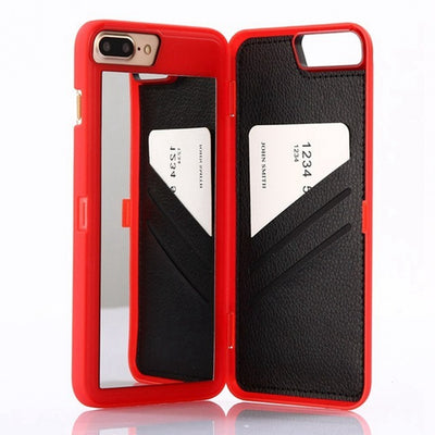 iPhone BACK COVER WITH MAKEUP MIRROR