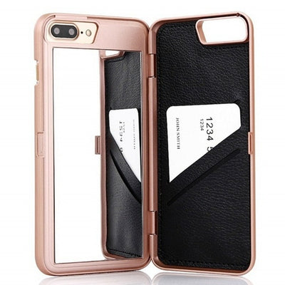iPhone BACK COVER WITH MAKEUP MIRROR