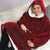 Microfiber Oversized Warm Hoodie Blanket