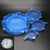 6 Pcs/Set Reusable Stretch Silicone Food Covers (FDA Approved)