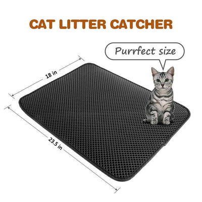 Easy to Clean - Waterproof Cat Litter Catcher