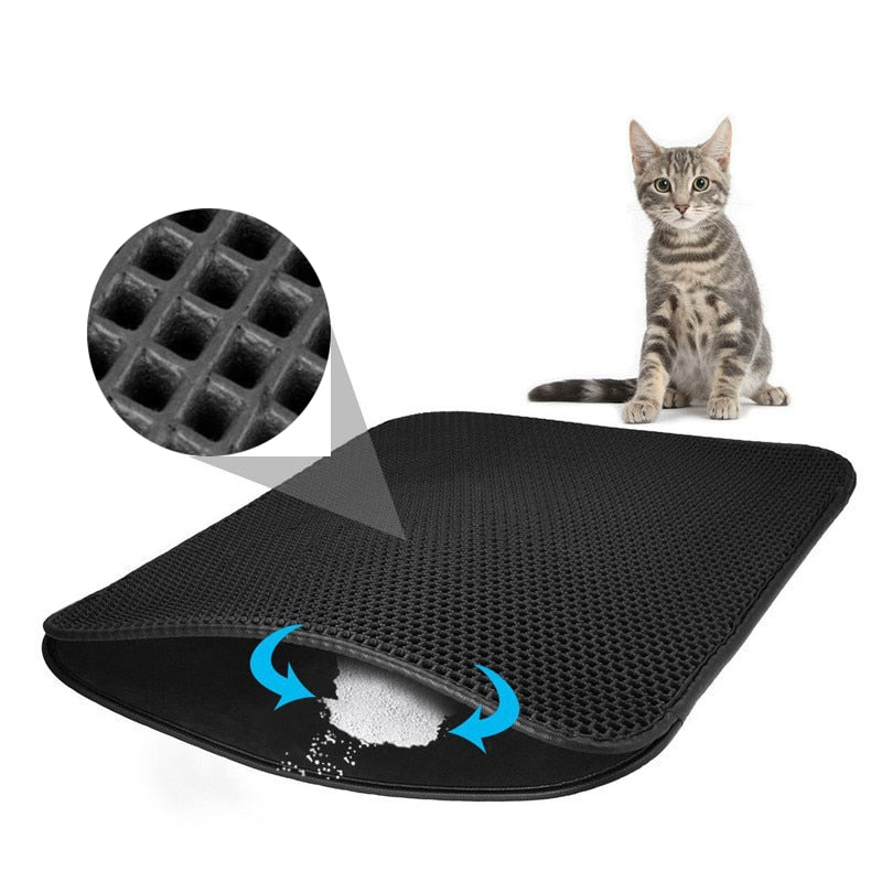 Easy to Clean - Waterproof Cat Litter Catcher