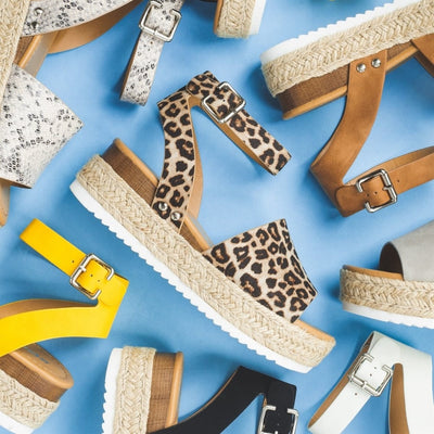 Summer Wedge Platform Sandals