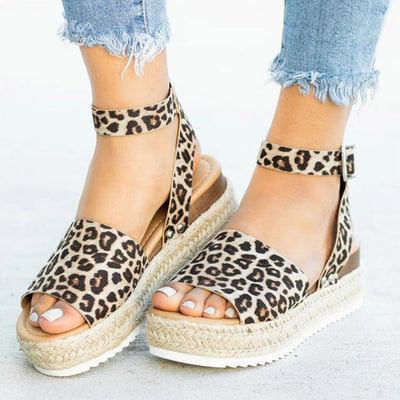 Summer Wedge Platform Sandals