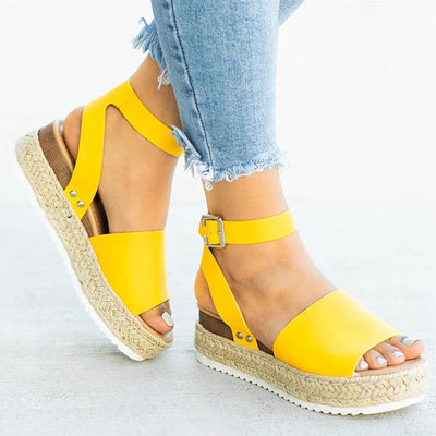 Summer Wedge Platform Sandals
