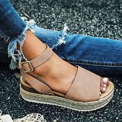 Summer Wedge Platform Sandals