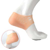 Hot Unisex Invisible Height Increase Socks Heel Pads Silicone Insoles Foot Massage