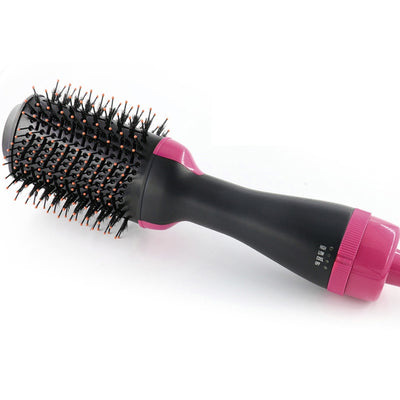 2-in-1 Multifunctional Infrared Negative Ion Hair Dryer Straight Hair Curling Comb