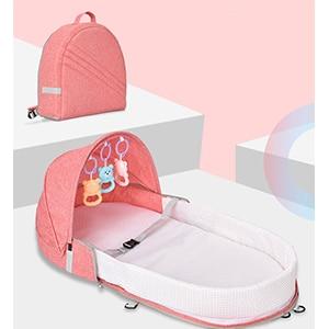 Portable Crib Multi-Function Folding Anti-Pressure Bed